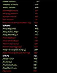 The Crazy Fitness menu 4