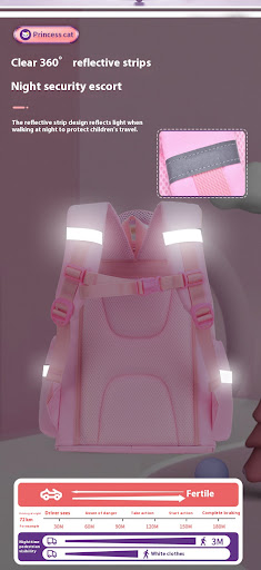 Title 6, Large Capacity Childrens Schoolbag Reduces Stu...