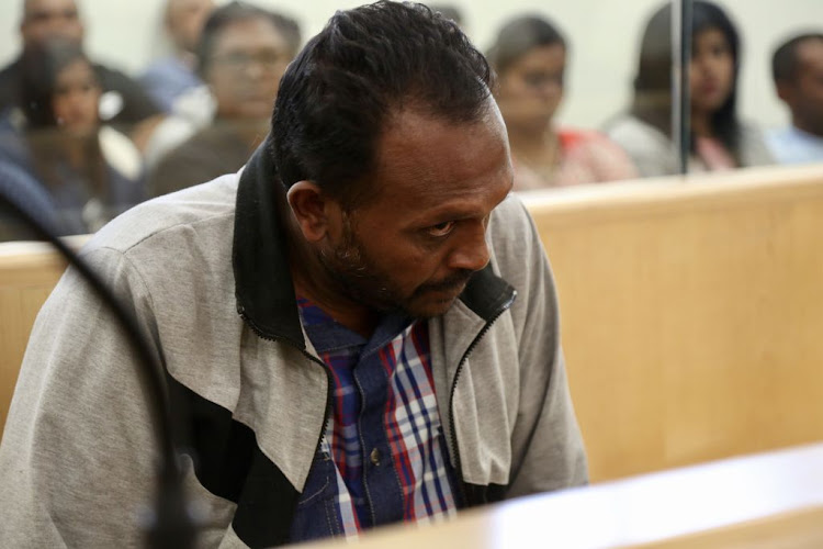 Collin Pillay made a brief appearance in the Verulam Magistrate's Court on Wednesday. The indictment alleges Pillay first killed two girls and then their mother when she returned home.