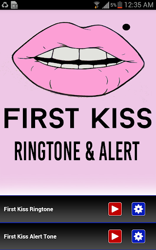 First Kiss Ringtone and Alert