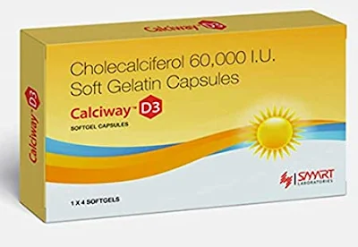 Calciway D3 60K Capsule 4s