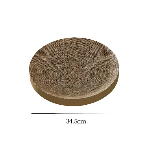 Replaceable Cat Scratch Pad Replacement 345mm Corrugated Cardboard Easily Install