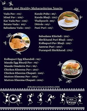 Suryawanshi menu 