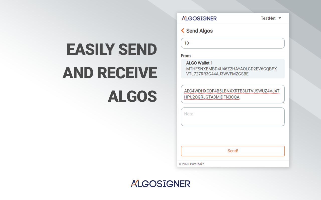 AlgoSigner Preview image 5