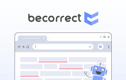 Becorrect – English Grammar & Spell Checker Preview image 0