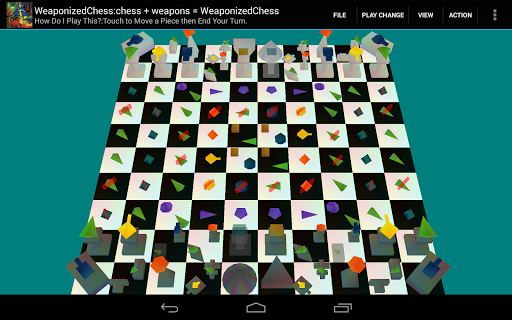 Weaponized Chess:chess+weapons