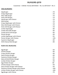 Burgers Af menu 1