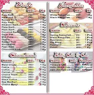 Aggarwal Sweet India menu 1