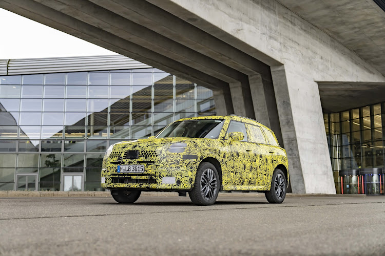 The new all-electric Mini Countryman is ready to hit the streets later in the year. Picture: SUPPLIED