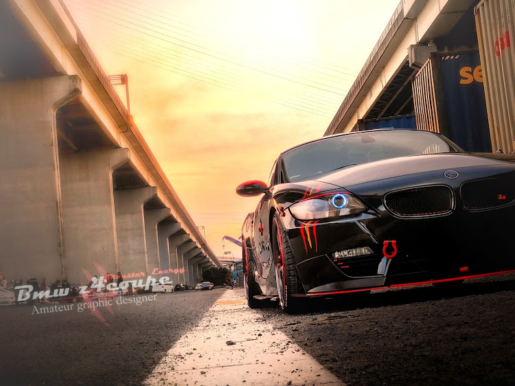 Z4 クーペのdiscover_ct・discover_cartune・木場南グランド・日暮れ時・discover＿ctに関するカスタム事例の投稿画像1枚目
