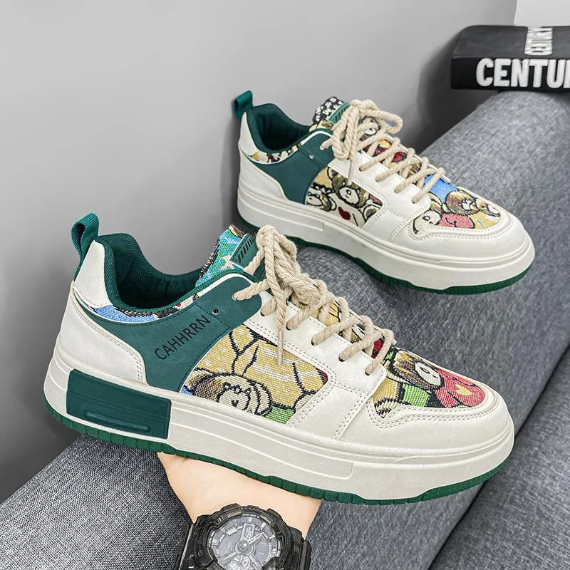Heren Schoenen Stijlvolle Sneakers Studenten Sport Schoenen Comfortabele Sportschoenen voor Dagelijks Gebruik & Sport Modern Design