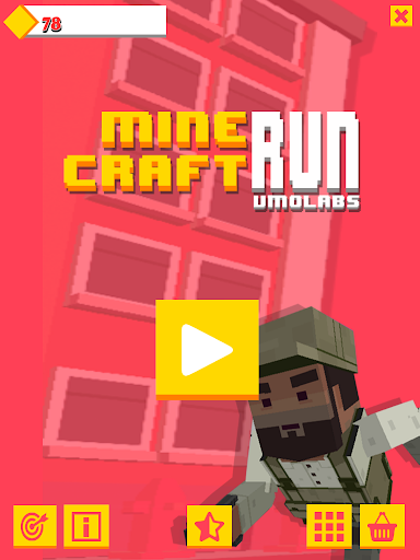 Subway MineCraft Runner