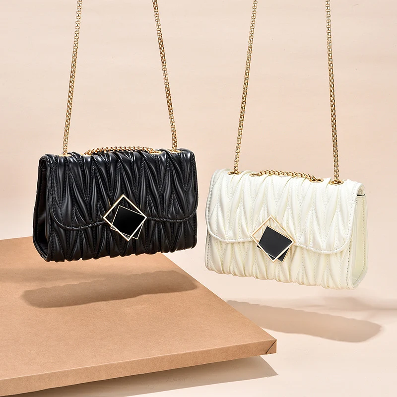 Bolsa de Corrente Feminina Verão Bolsa Mensageiro Charmosa e Elegante Ideal para o Verão Leve seus Pertences com Estilo e Sofisticação