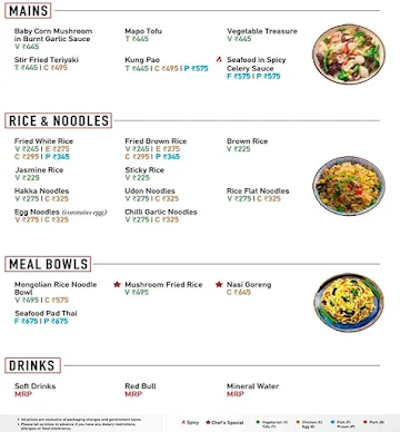 House Of Wok menu 