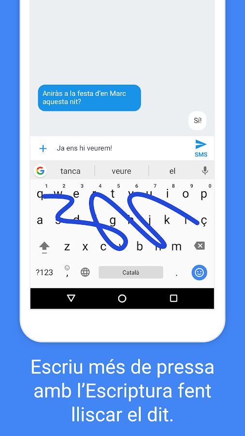   Gboard - el Teclat de Google: captura de pantalla 