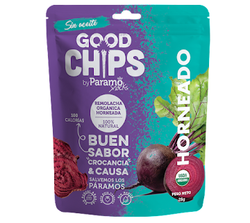 Snack Chips De Remolacha x 28 gr  