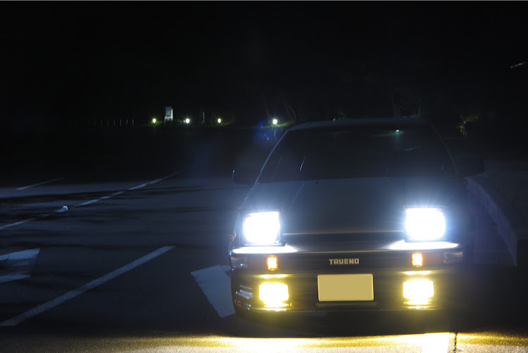 スプリンタートレノのAE86・お盆休み・ドライブ・夜に撮影に関するカスタム事例の投稿画像3枚目