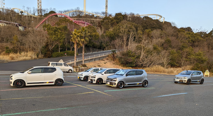 アルトワークスのオフ会・鷲羽山ミーティング・皆さまお疲れ様でしたに関するカスタム事例の投稿画像8枚目