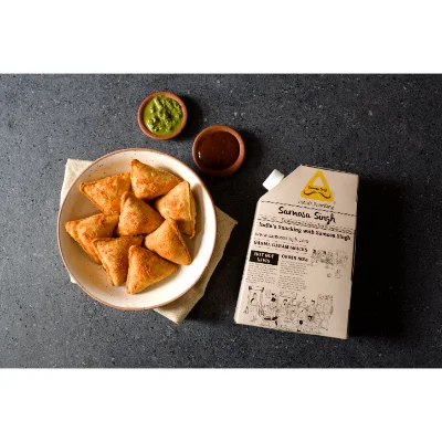 Gourmet Samosa Veg Platter (Serves 2-3)