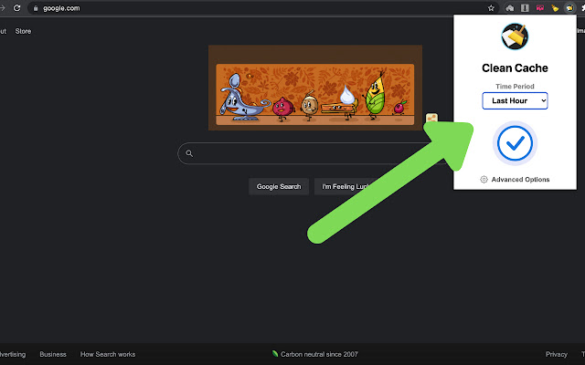 Clean Cache: Cookies, History, Cache & Files chrome extension