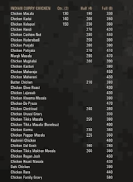 Family Caterers menu 6