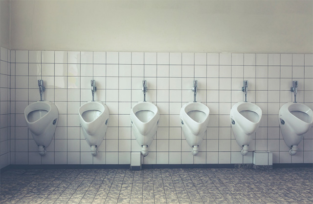 Urinal. File picture