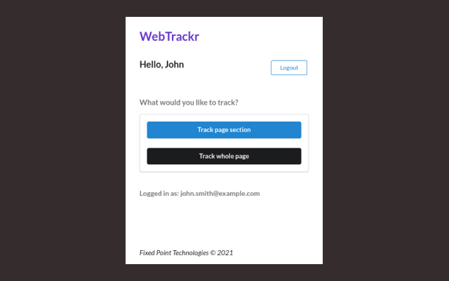 WebTrackr Preview image 3