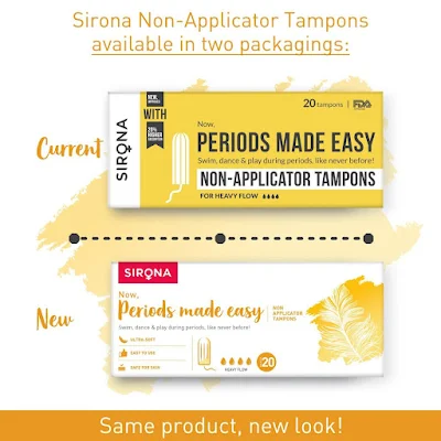 Sirona Premium Digital Tampon (Medium Flow) 20x1s