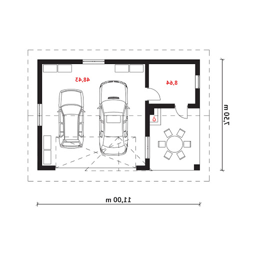 DTD G57D - Rzut parteru