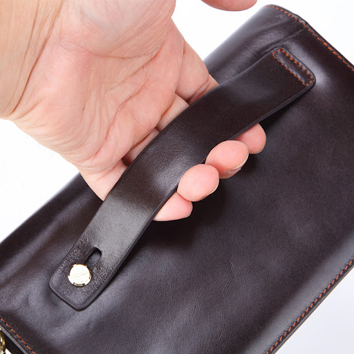 Title 12, First Layer Leather Mens Wallet. Crafted for d...