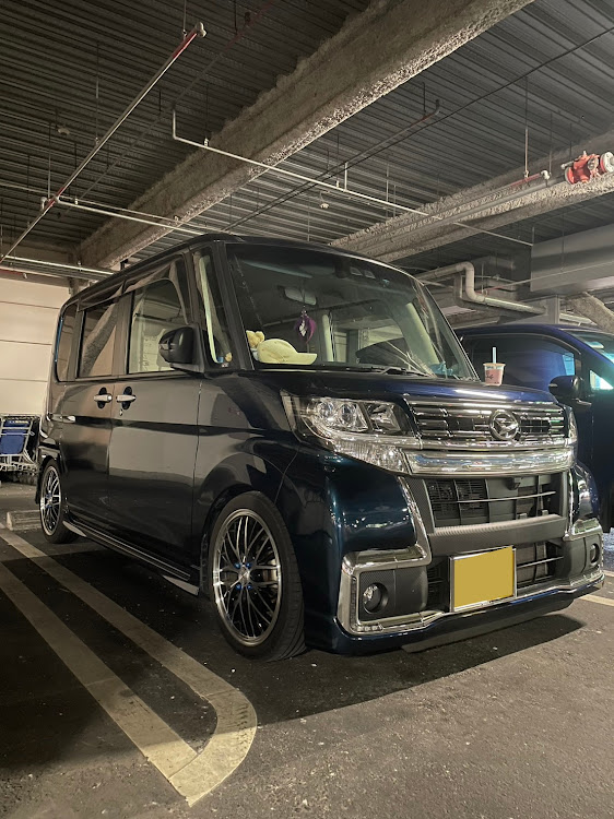 タントカスタムのいつもイイネ&コメントありがとうございます🙇‍♂️・コラボは突然に…・暑い、、暑いぞおおお！！・勝手にツーショット・コラボありがとうございます🎵に関するカスタム事例の投稿画像6枚目