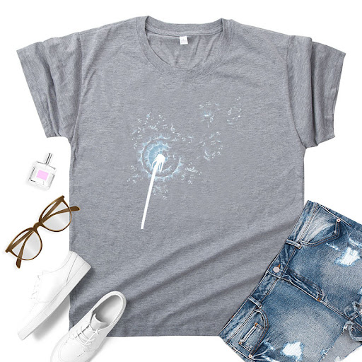 Title 10, Dandelion print T-shirt