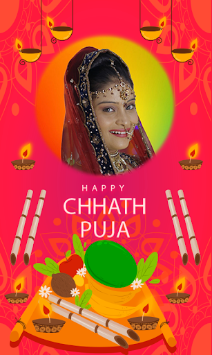 Happy Chhath Puja Photo Frames