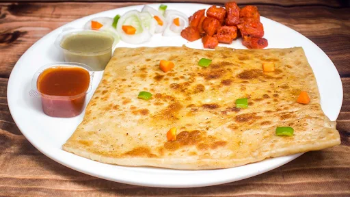 Double Egg Mughlai Paratha