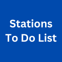 Stations To Do List Icon Image