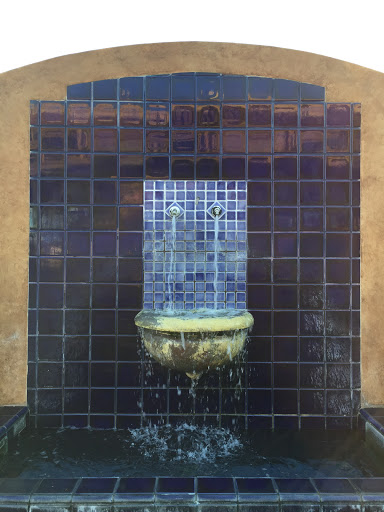 Blue Tile Fountain