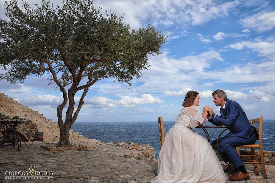 Φωτογράφος γάμων Giorgos Dedes (georgios). Φωτογραφία: 19 Ιουνίου 2019