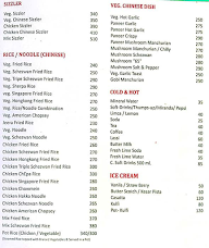Shradda's Bar And Restaurant menu 3