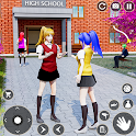 Anime High School Girl Life 3D