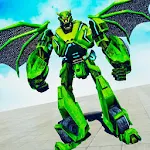 Cover Image of Download US Police Flying Robot Dragon Multi Transform Wars 1.1 APK