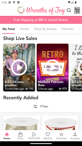 Screenshot Wreaths of Joy