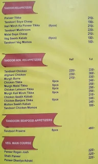 Town Table menu 2