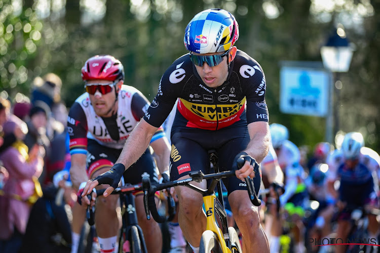 Van Aert keek ook met grote ogen naar Strade: "Nu is Pogacar topfavoriet voor De Ronde ook zeker?"