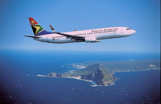 South African Airlines plane. File photo.