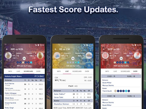 Screenshot Cricket Live Score - WC 2k23