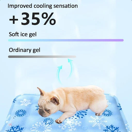 Pet Dog Cooling Mat Ice Pad Teddy Mattress Pet Cool Mat Bed Cat Summer Keep Cool Pet Gel Cooling Dog Mat