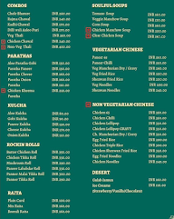 Ritz Kitchen menu 1