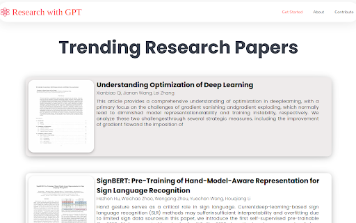 Research With GPT