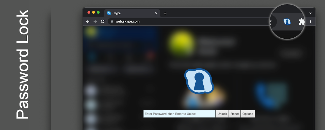 Password Lock for Skype™ Web Preview image 1