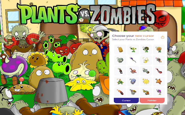 Plants vs. Zombies Zombie cursor – Custom Cursor